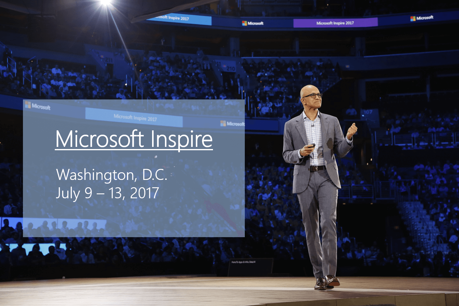 TeBS attends Microsoft Inspire 2017 at Washington, D.C.