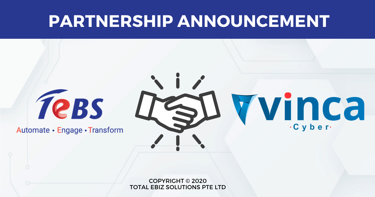 Total eBiz Solutions Announces Partnership with Vinca Cybertech