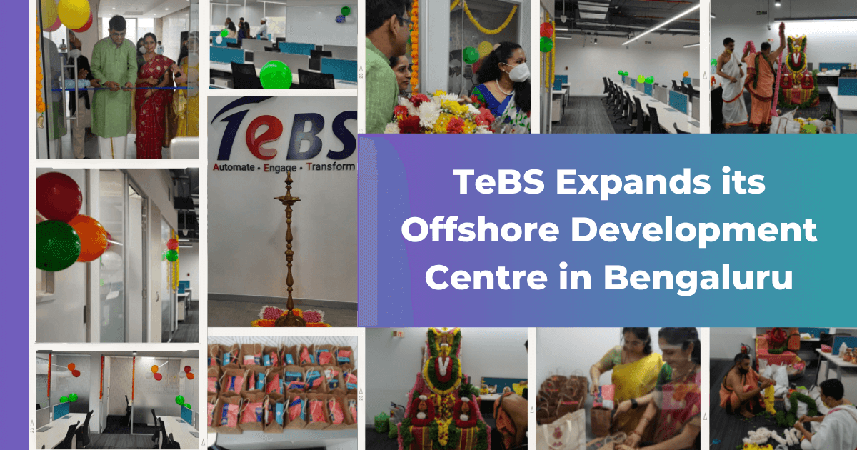 TeBS further strengthens its presence in India by expanding its offshore development centre in Bengaluru