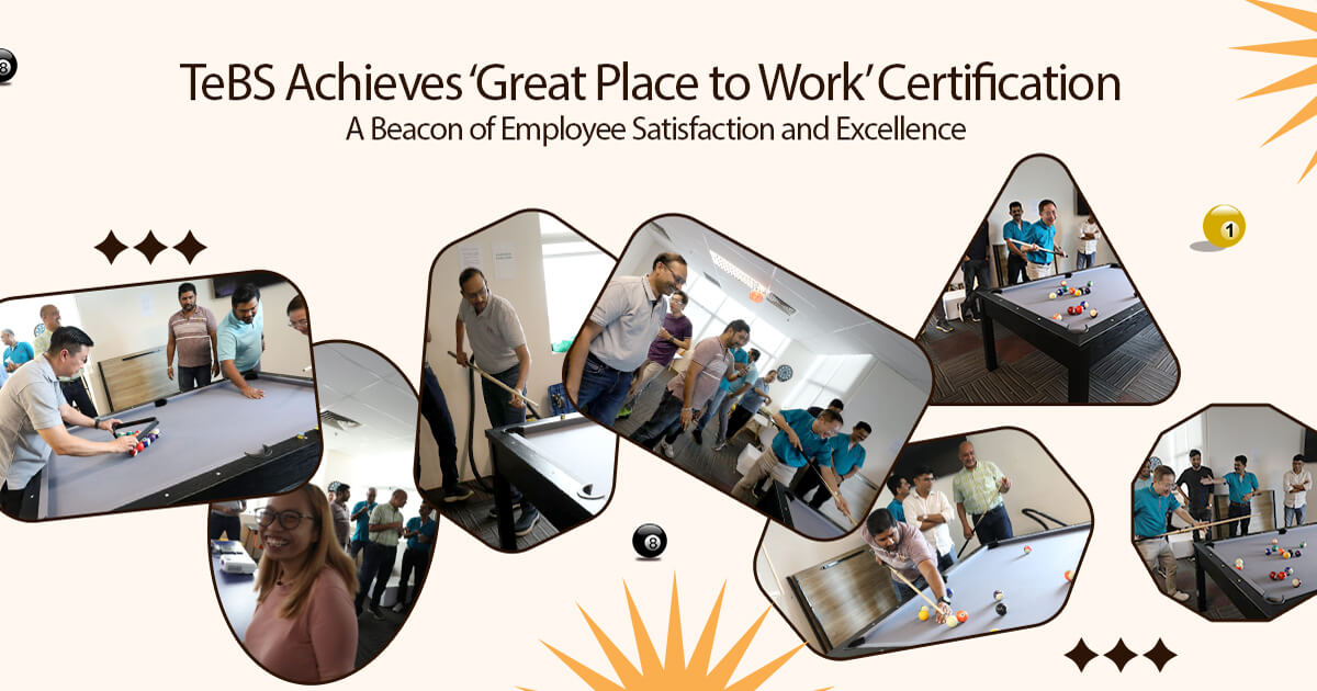 TeBS Achieves ‘Great Place to Work’ Certification: A Beacon of Employee Satisfaction and Excellence