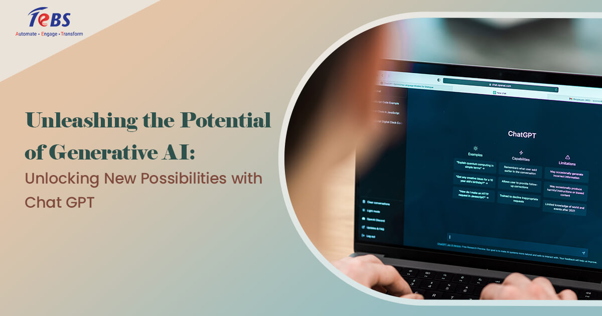 Unleashing the Potential of Generative AI: Unlocking New Possibilities with Chat GPT