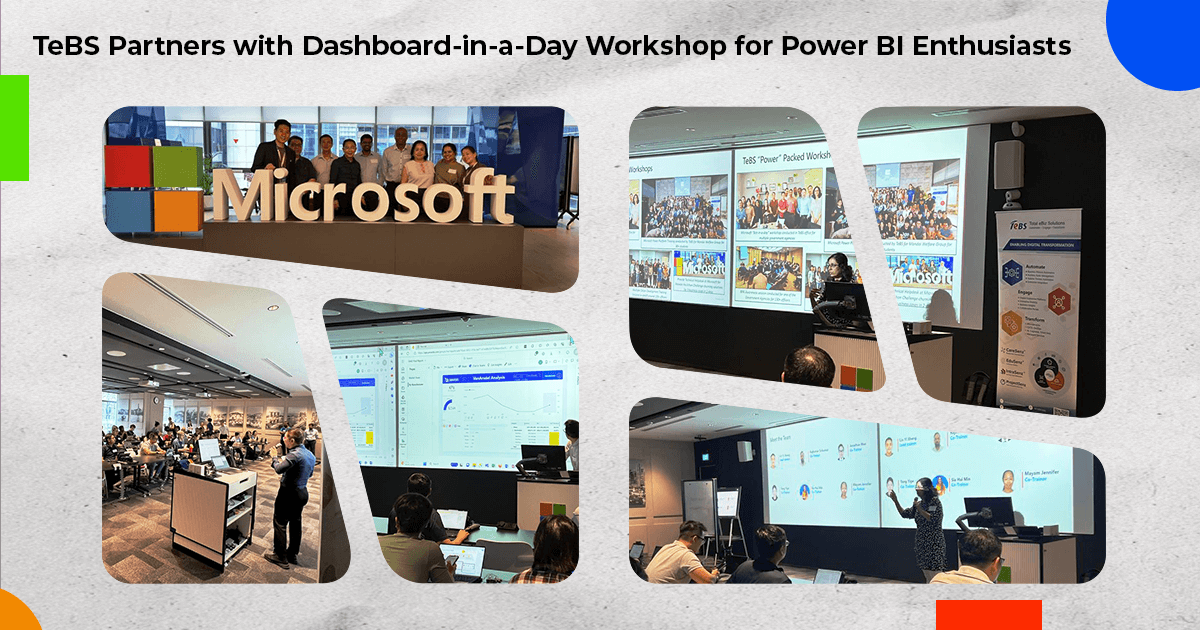TeBS Partners with Dashboard-in-a-Day Workshop for Power BI Enthusiasts