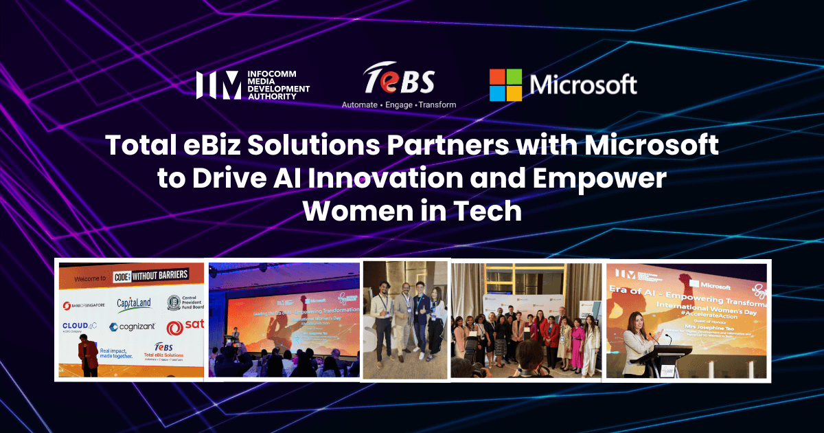 Total eBiz Solutions Partners with Microsoft to Drive AI Innovation and Empower Women in Tech