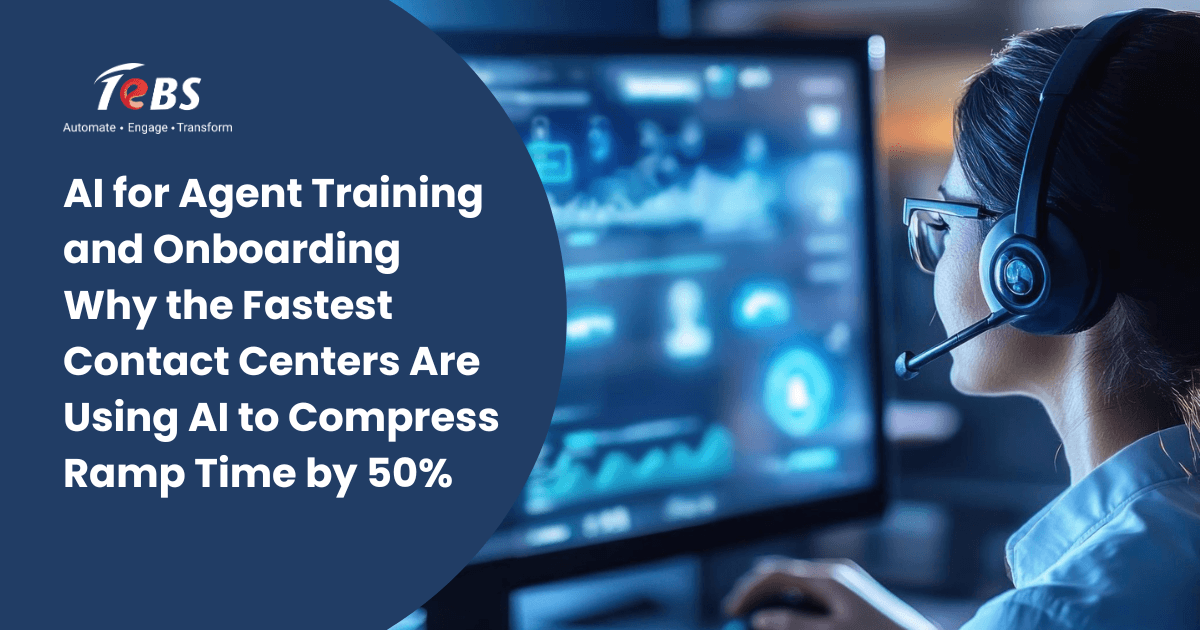 AI for Agent Training and Onboarding: Why the Fastest Contact Centers Are Using AI to Compress Ramp Time by 50% 